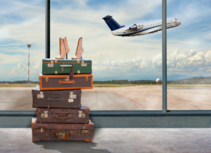 Planes and suitcases
