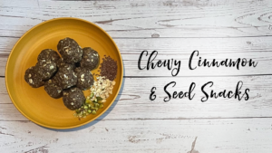 Chewy Cinnamon and Seed Snacks