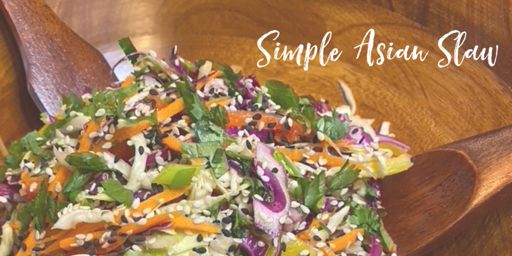 Recipe: Simple Asian Slaw