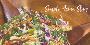 Simple Asian Slaw