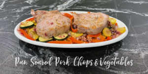 pan seared pork chops