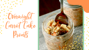 Overnight Carrot Cake Proats