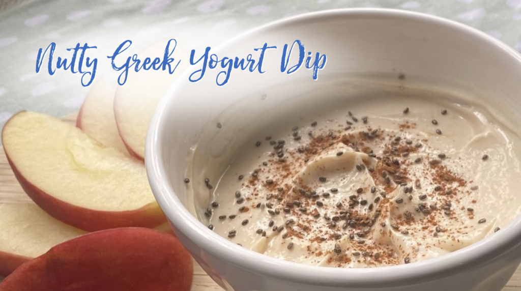 Recipe: Nutty Greek Yogurt Dip