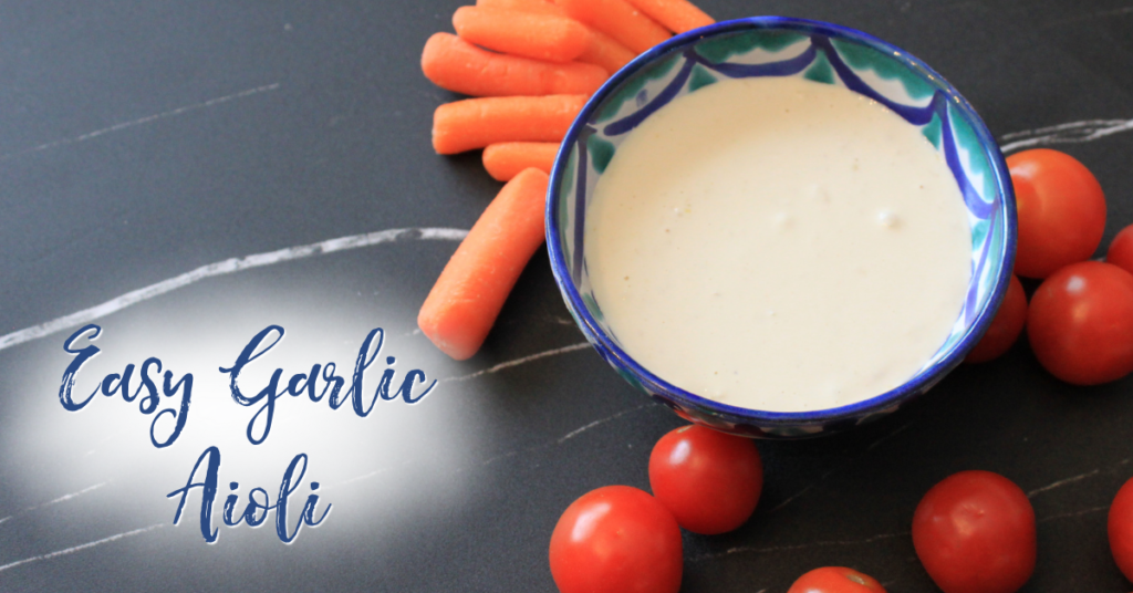 Recipe: Easy Garlic Aioli