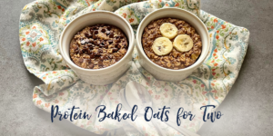 Protein baked oats