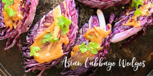 Baked Asian Cabbage