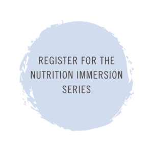 nutrition immersion
