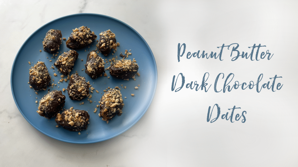 Recipe: Peanut Butter Dark Chocolate Dates